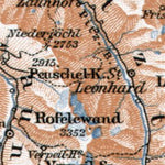 Ötztal, Stubaier and Ortl Alps, 1910