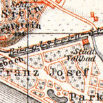Salzburg town plan, 1913