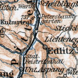 Schneeberg, Semmering and Mürztal, 1910