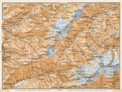 West Zillertal Alps (Zillertaler Alpen), 1906
