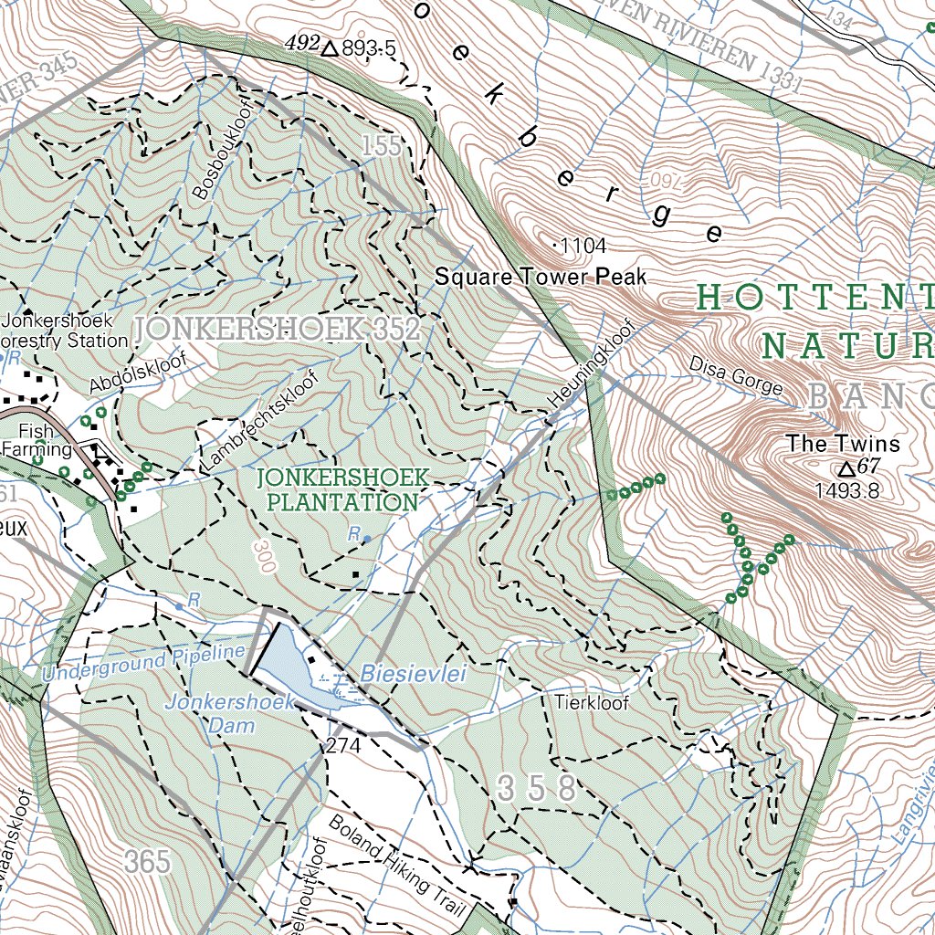 3318DD STELLENBOSCH 6th Edition Map By Chief Directorate National 3318dd-stellenbosch-6th-edition-map-by-chief-directorate-national