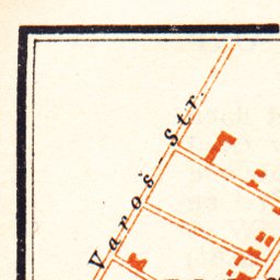 Banja Luka (Banjaluka) town plan, 1911