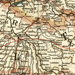 Baltic Region general map (Generalkarte des Baltenlandes), about 1917