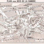 Bois de la Cambre in Brussels, 1908