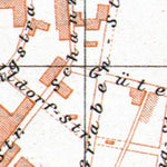 Eger (Cheb), town plan, 1911