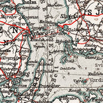 Denmark General Map, 1911