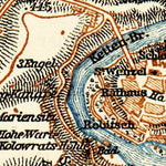 Loket (Elbogen) town plan, 1911