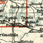 South Finland map, 1914