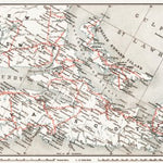 Map of the Maritime Provinces (Maritimes), 1907