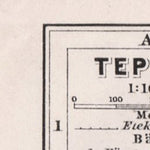 Teplitz (Teplice) town plan, 1910