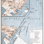 Port Saïd town plan, 1911