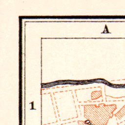 Philippopel (Plovdiv, Пловдивъ) town plan, 1906