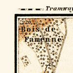 Rochefort and Environs map, 1904