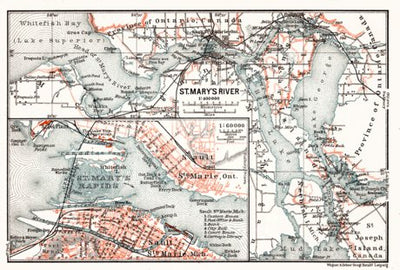 Sault Ste. Marie Town Plan, 1907
