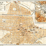 Sofia (София) town plan, 1905