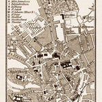 Brünn (Brno) town plan, 1903