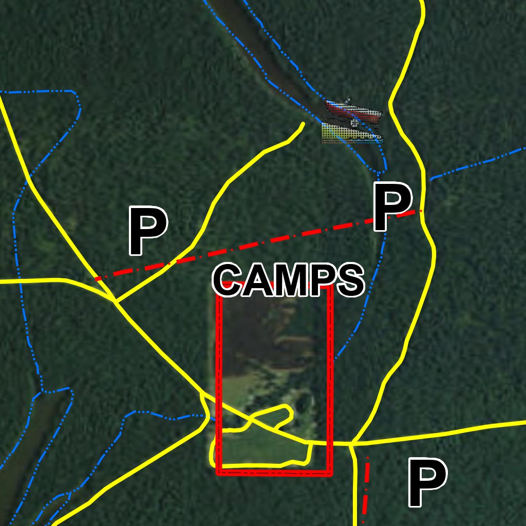 Big Lake WMA 24x30 Map by Scout Pro Mapping Avenza Maps