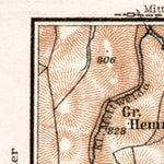 Annaberg town plan, 1911