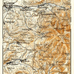 Badenweiler environs map, 1905