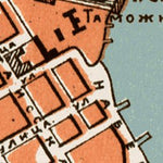 Batum (Батумъ, ბათუმი, Batumi) town plan, 1912