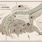 Borjom (ბორჯომი, Borjomi), town plan, 1912