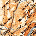 Map of the Course of the Rhine from Zell to Trier, 1905