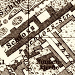 Fulda city map, 1887
