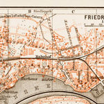 Friedrichshafen town plan, 1909