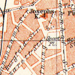 Essen city map, 1906