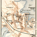 Eutin city map, 1911
