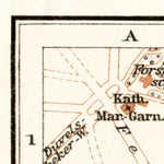Kiel city map, 1911