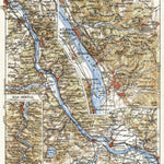Map of the Course of the Rhine from Koblenz to Bonn, 1927