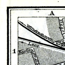 Oldenburg map, 1887
