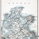 Rügen island map, 1911