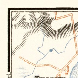 Plön, city and environs map, 1911