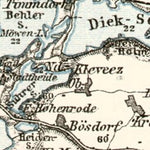 Plön, Eutin and environs map, 1911