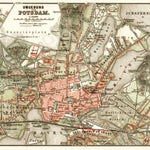 Potsdam and environs map, 1902