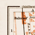 Speyer city map, 1909