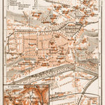 Tübingen town plan, 1909