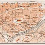 Ulm city map, 1909