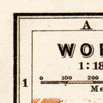 Worms city map, 1905