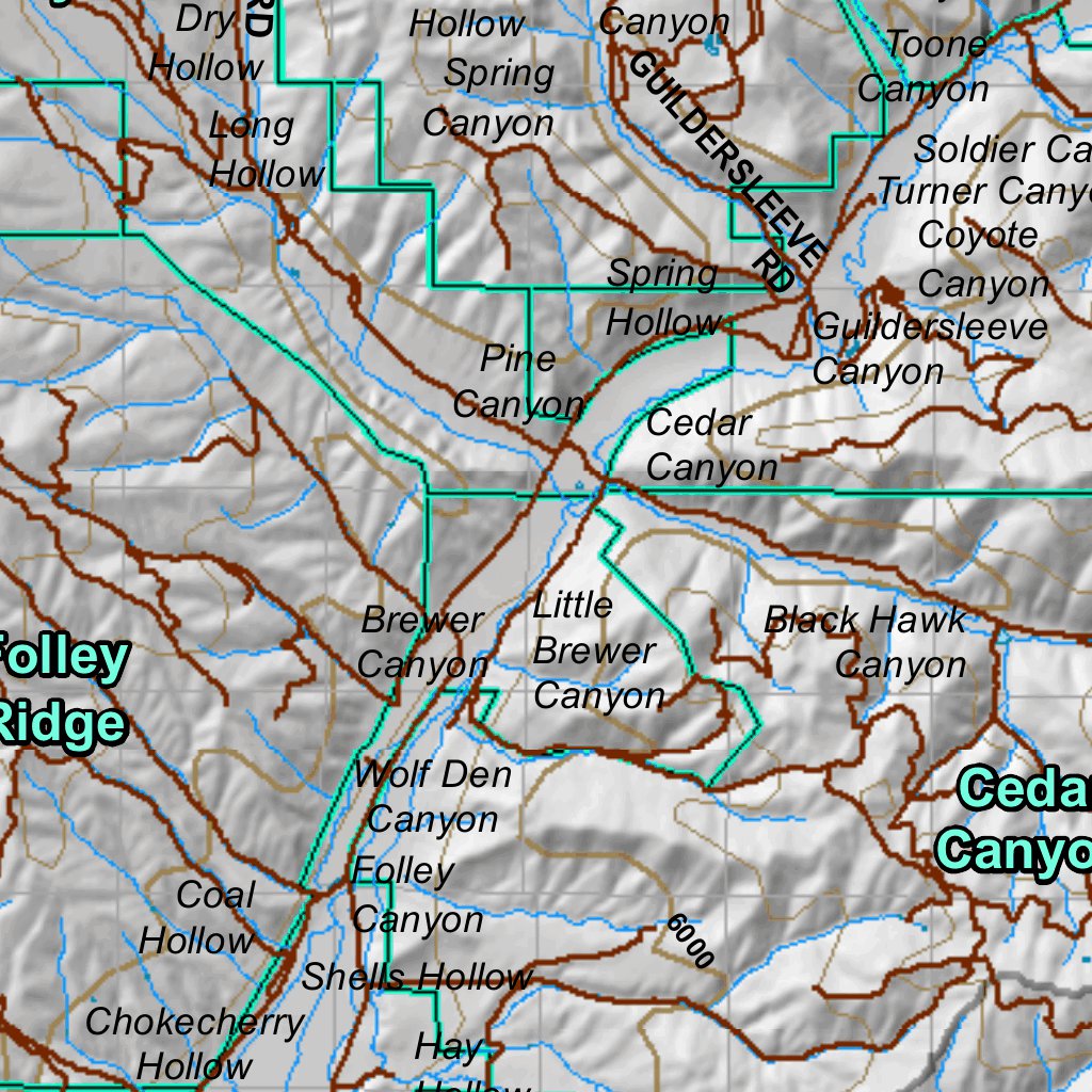 Chalk Creek, East Canyon, Rich Utah Mule Deer Hunting Unit
