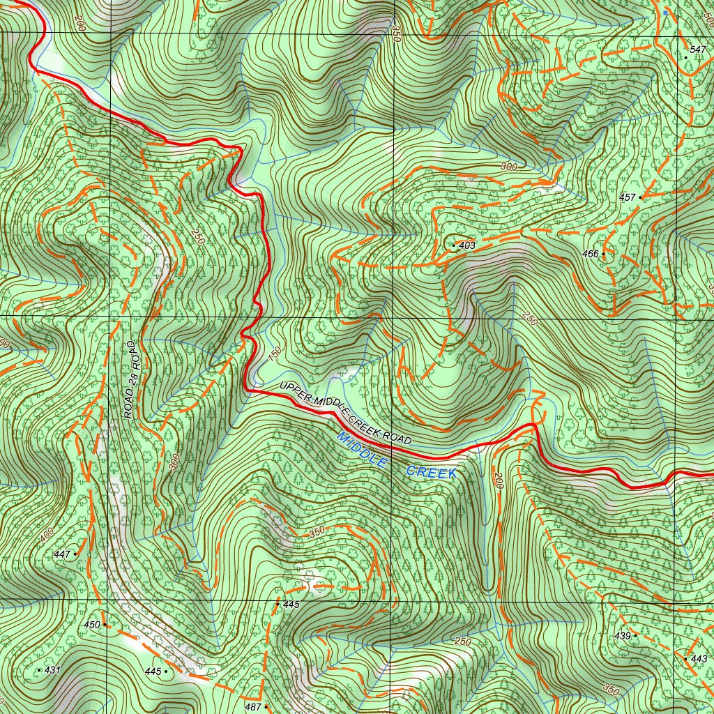 81212S YINNAR SOUTH Map by nswtopo Avenza Maps