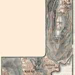 Amalfi and environs map, 1929