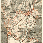 Arco, Riva and their environs map, 1913