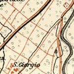 Arco, Riva and their environs map, 1913