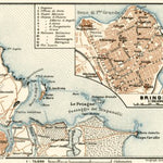 Environs of Brindisi map, 1929