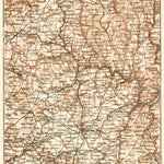 Luxembourg, general map, 1909