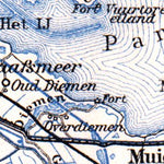 Amsterdam and environs map, 1904
