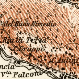 Pallanza and environs map, 1913